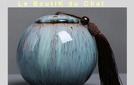 Urne funéraire céramique  Chat - La BoutiK du Chat